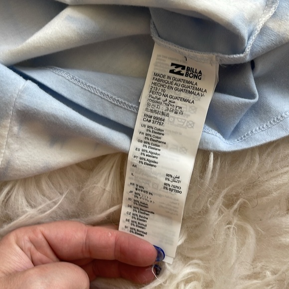 NWT Billabong Easy On Me Light Blue Dress - Picture 7 of 9